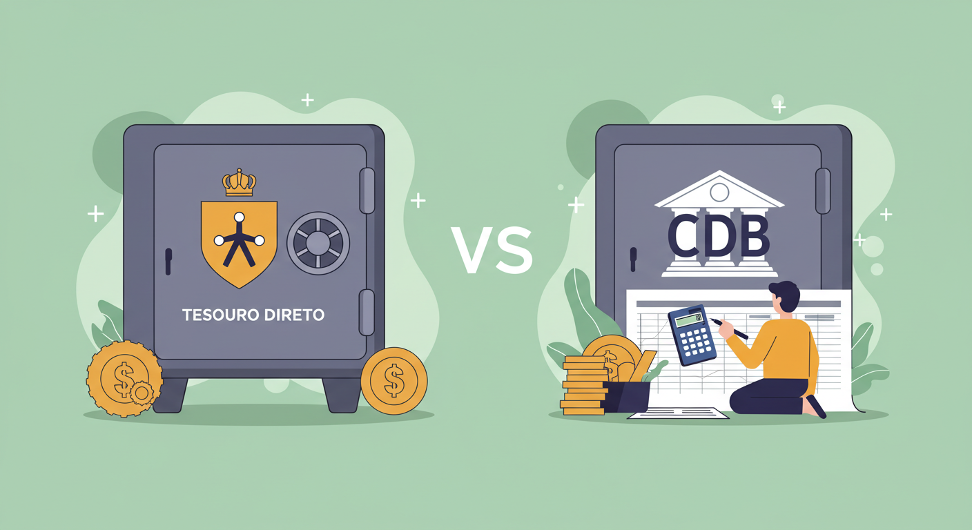 Tesouro Direto ou CDB? Qual o Melhor Investimento Para Começar com Pouco Dinheiro?