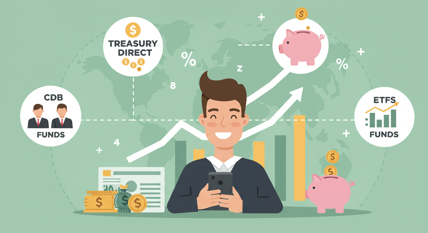 Como Montar Sua Primeira Carteira de Investimentos com Pouco Dinheiro