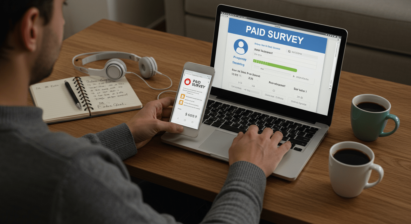 Ganhe Dinheiro Respondendo Pesquisas Online