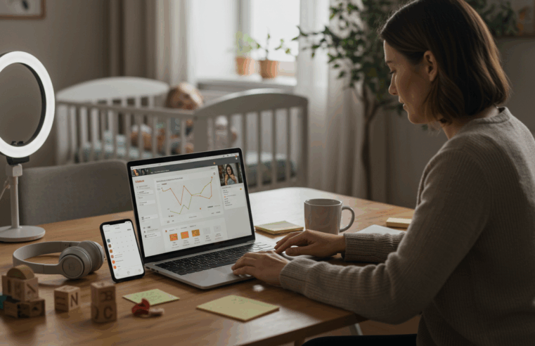 Trabalho freelancer para mães que desejam renda extra