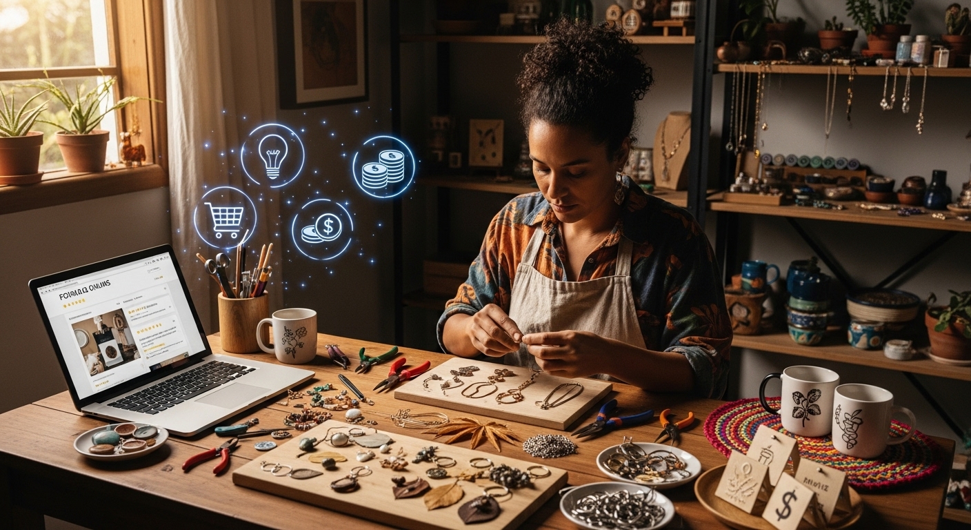 Renda Extra com Artesanato e Produtos Personalizados