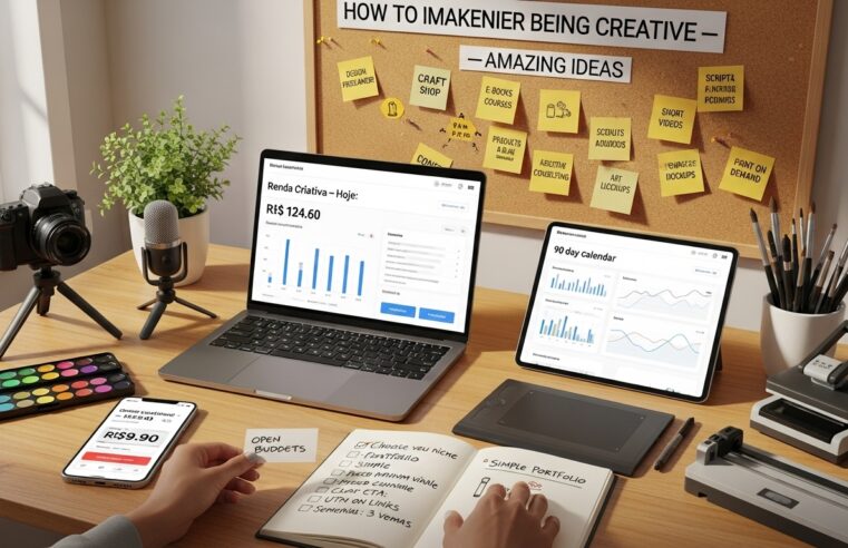 Como Ganhar Dinheiro Sendo Criativo: Ideias Incríveis