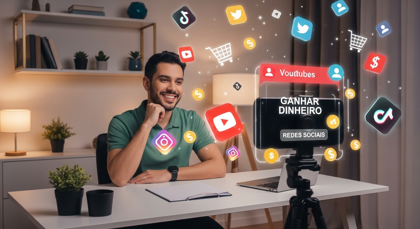 Ganhar Dinheiro Com Redes Sociais: Guia Completo
