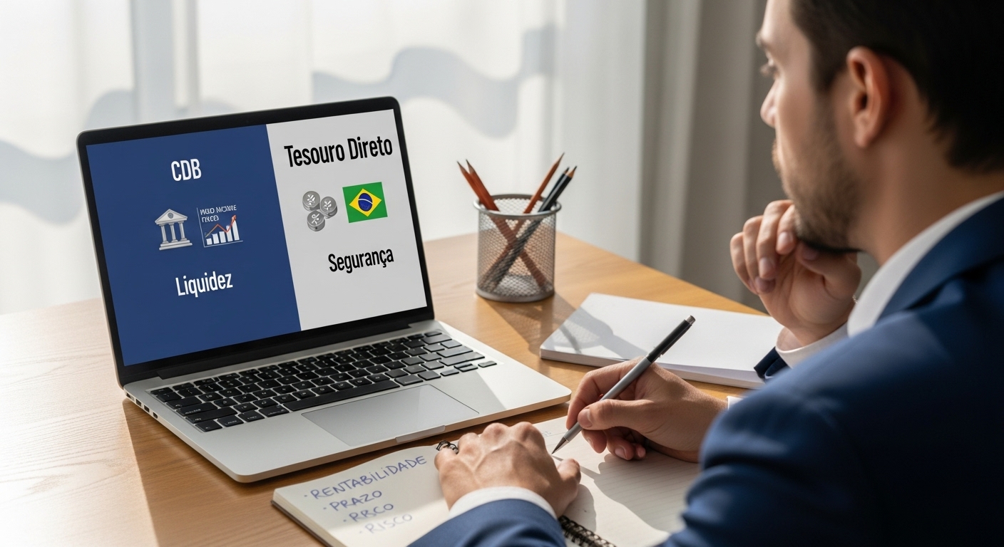 CDB vs Tesouro Direto: Entenda a Diferença
